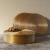Caixa com 8 Sousplat em Fibra Natural de Capim Dourado - comprar online