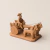 Miniatura em Cerâmica Carro de Boi - Elias Vitalino
