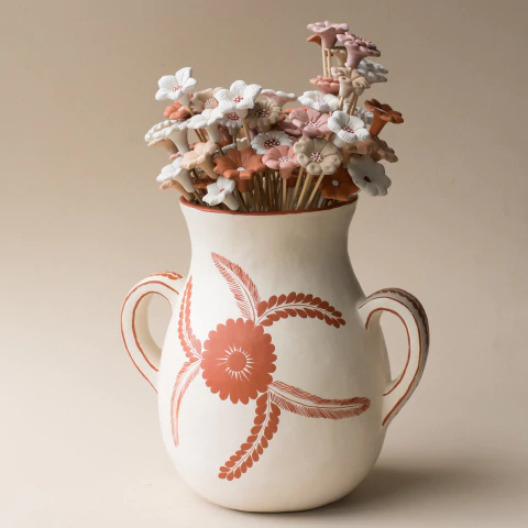 Pote com Alça em Cerâmica do Jequitinhonha