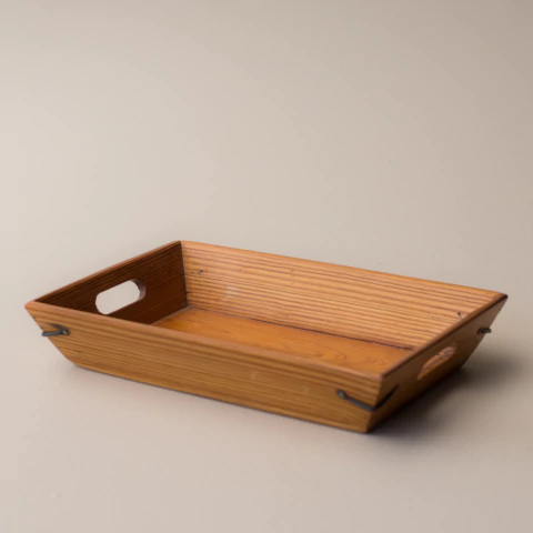 Bandeja Tabuleiro em Madeira Pinho de Riga