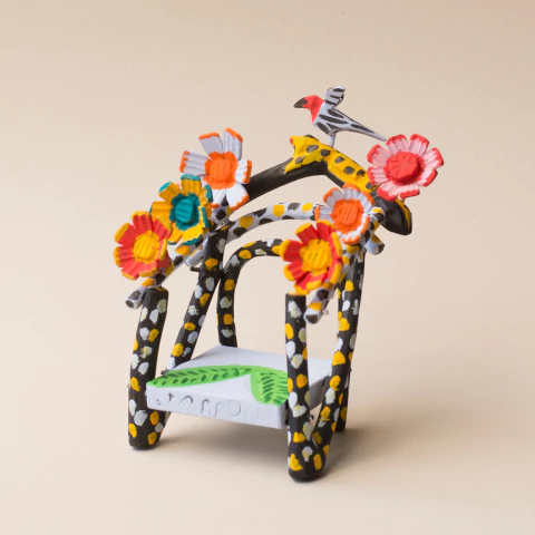 Miniatura Cadeira em Madeira - Jasson