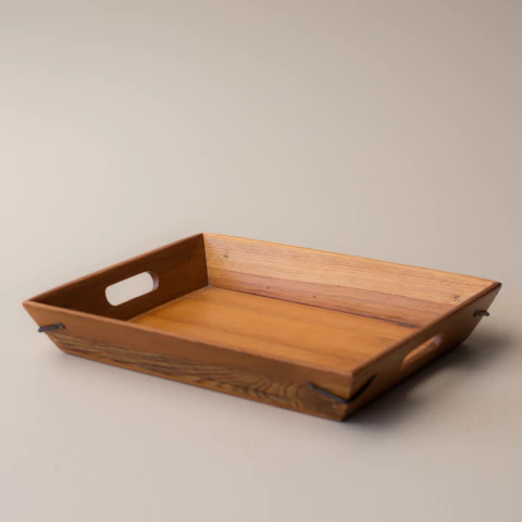 Bandeja Tabuleiro em Madeira Pinho de Riga