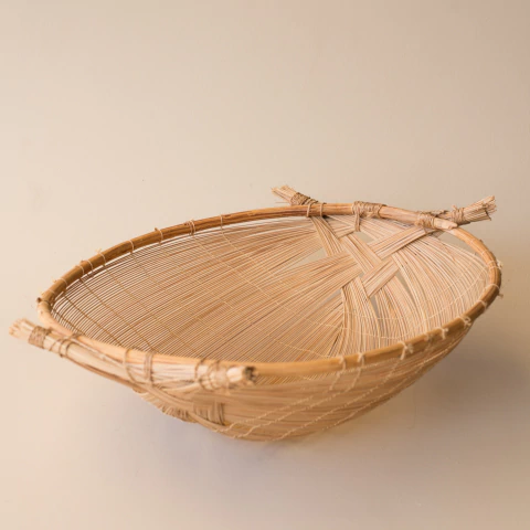 Cesto Kunho Indígena em Fibra Natural