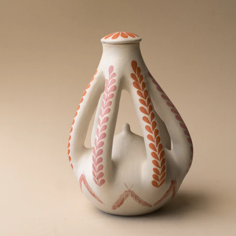 Botija 6 Alças em Cerâmica do Jequitinhonha