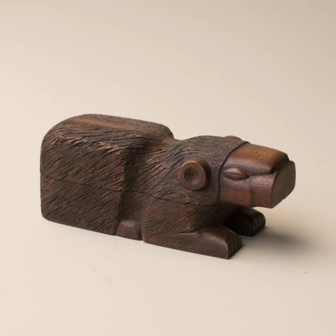 Caixa Capivara em Madeira