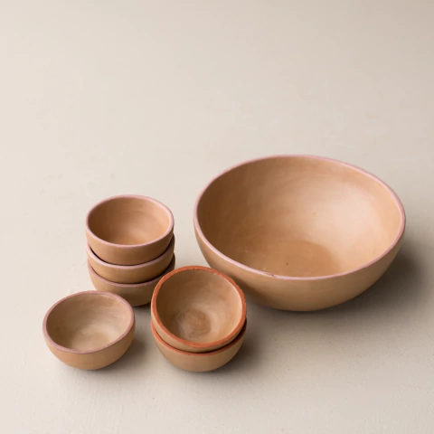 Conjunto de Sobremesa em Cerâmica do Jequitinhonha