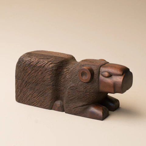 Caixa Capivara em Madeira