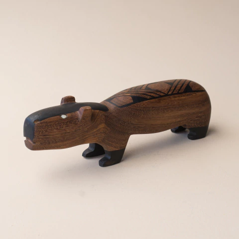 Banco Indígena em Madeira - Etnia Waujá