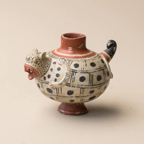 Onça Yaurete em Cerâmica