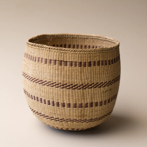 Cesto Indígena Wii em Fibra Natural - Etnia Yanomami