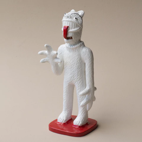 La Ursa Branca em Cerâmica - Antônio Rodrigues