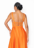 Vestido Flor Laranja - comprar online