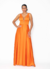 Vestido Flor Laranja - loja online