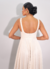 Vestido Tres Tiras Bege - loja online