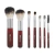 Mini Badger Brush Set N° 602 + Courageous Blush Palette Rude Cosmetics - tienda online