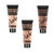 KIT 3 X Double Trouble Foundation & Concealer Ivory 03, Wheat 11 y Walnut 19 Rude Cosmetics