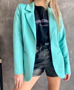 Blazer Verde Água - Cia Clothing