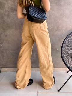 wide leg Carola - bege - loja online