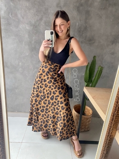 Saia envelope animal print - comprar online
