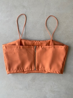 Cropped Liz - terracota - comprar online