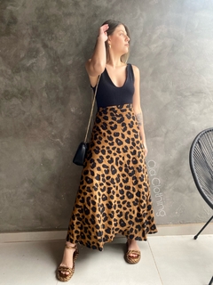 Saia envelope animal print na internet