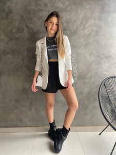 Blazer off white - comprar online
