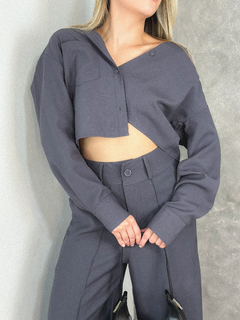 Conjunto Nantes - chumbo - comprar online