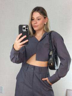 Conjunto Nantes - chumbo - comprar online
