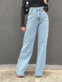 Wide Leg Celine - jeans claro - comprar online