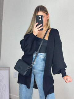max cardigan Chiara - black - Cia Clothing