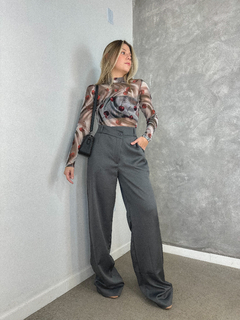 Pantalona Maya - chumbo - comprar online