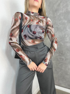 Body Bianca - cherry cinza - comprar online