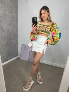Imagem do Saia Short Carla - off white