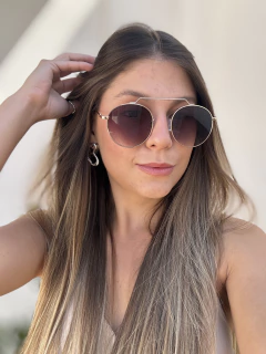 óculos retrô oval - Cia Clothing