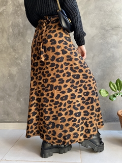 Imagem do Saia envelope animal print