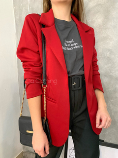 Imagem do Blazer vermelho