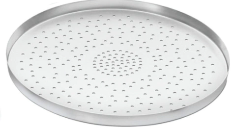 Forma Aluminio para Pizza Perfurada 35 x 2cm ABC 0832