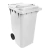 Lixeira Coletor Branco 240 Litros 74,5 x 59,5 x 100cm