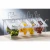 Porta Condimento GN, 4 cubas, Policarbonato 52,5 x 23,5 x 20 cm - comprar online