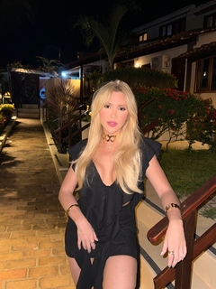 Vestido Mexicana - Preto