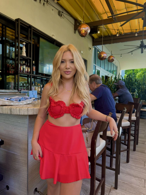 Conjunto Love - Vermelho