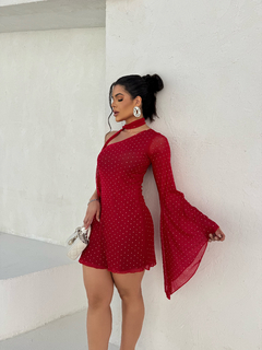 Vestido dayse - vermelho