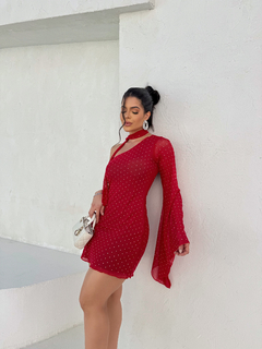 Vestido dayse - vermelho - loja online