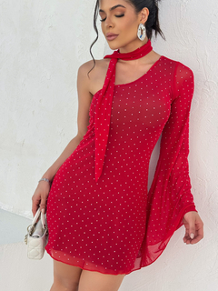 Vestido dayse - vermelho - comprar online