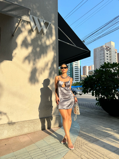 Vestido Lavenue - Cinza na internet