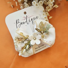 Laço floral luxo borboleta - comprar online