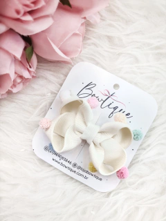 Laço Julia pompom M