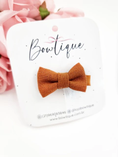 Laço de linho - PP - Bowtique