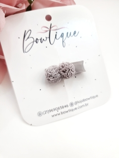 Hair clip mini pompom - loja online