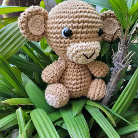 Macaco - Amigurumi